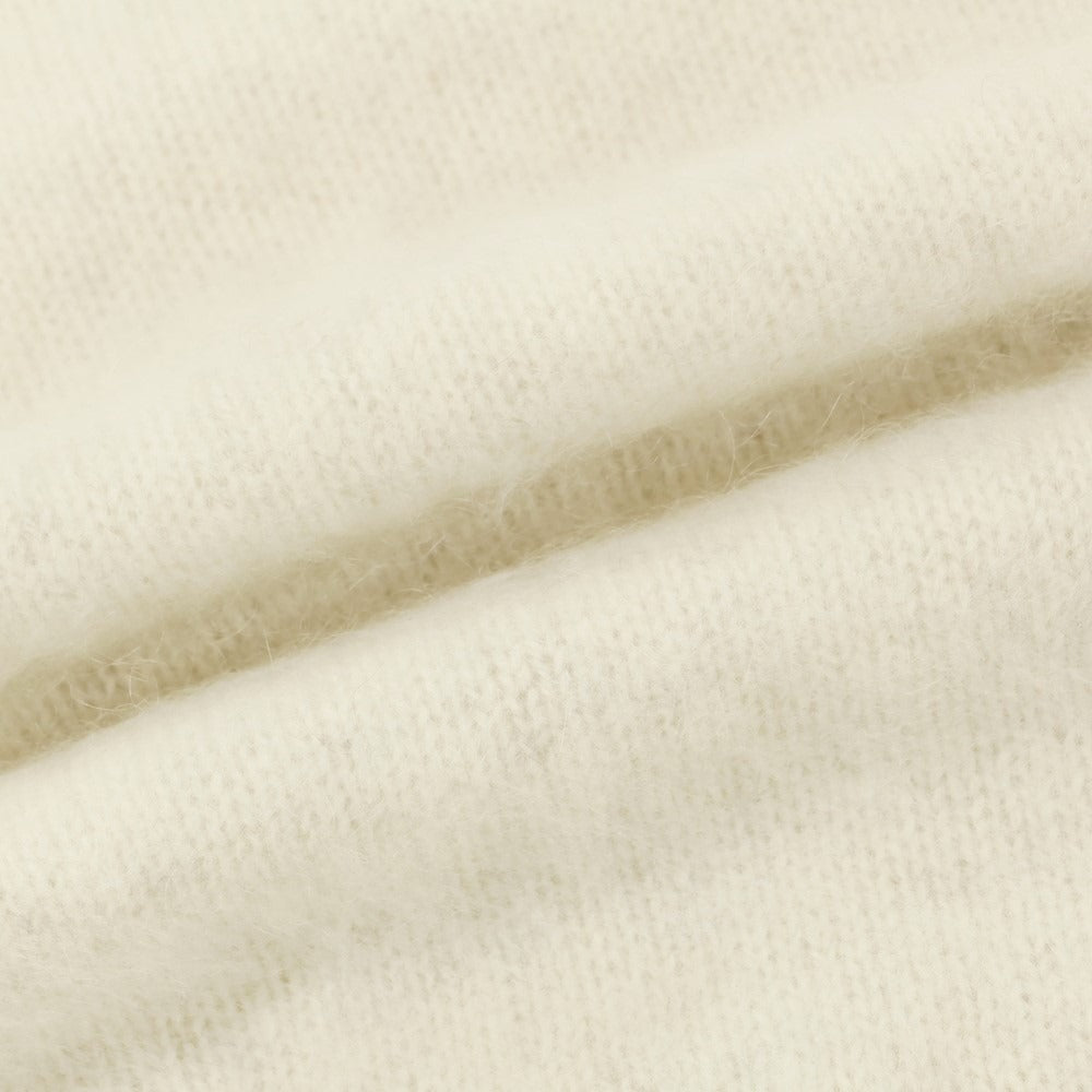 【中古】メイアス MEIAS 2024年秋冬 ウール Vネック プルオーバーニット オフホワイト【 M 】【 状態ランクA 】【 メンズ 】