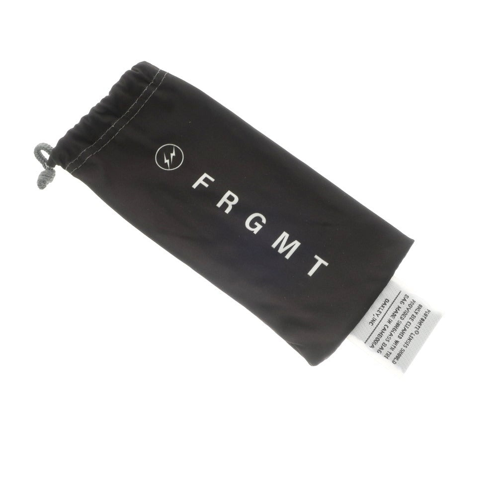 【中古】フラグメントデザイン FRAGMENT DESIGN × OAKLEY Frogskins チタニウム サングラス ブラック【 56□16 】【 状態ランクA 】【 メンズ 】