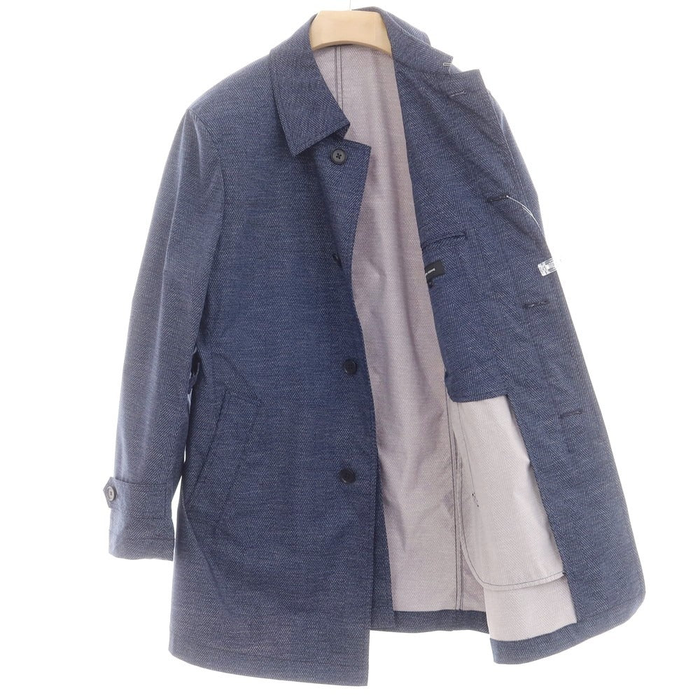 【中古】ジョゼフオム JOSEPH HOMME ポリエステル ステンカラーコート ネイビー【 48 】【 状態ランクB 】【 メンズ 】