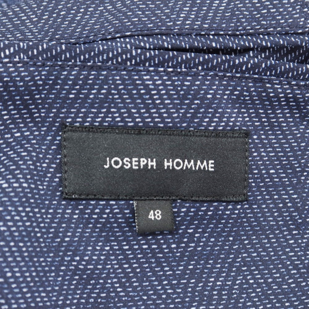 【中古】ジョゼフオム JOSEPH HOMME ポリエステル ステンカラーコート ネイビー【 48 】【 状態ランクB 】【 メンズ 】