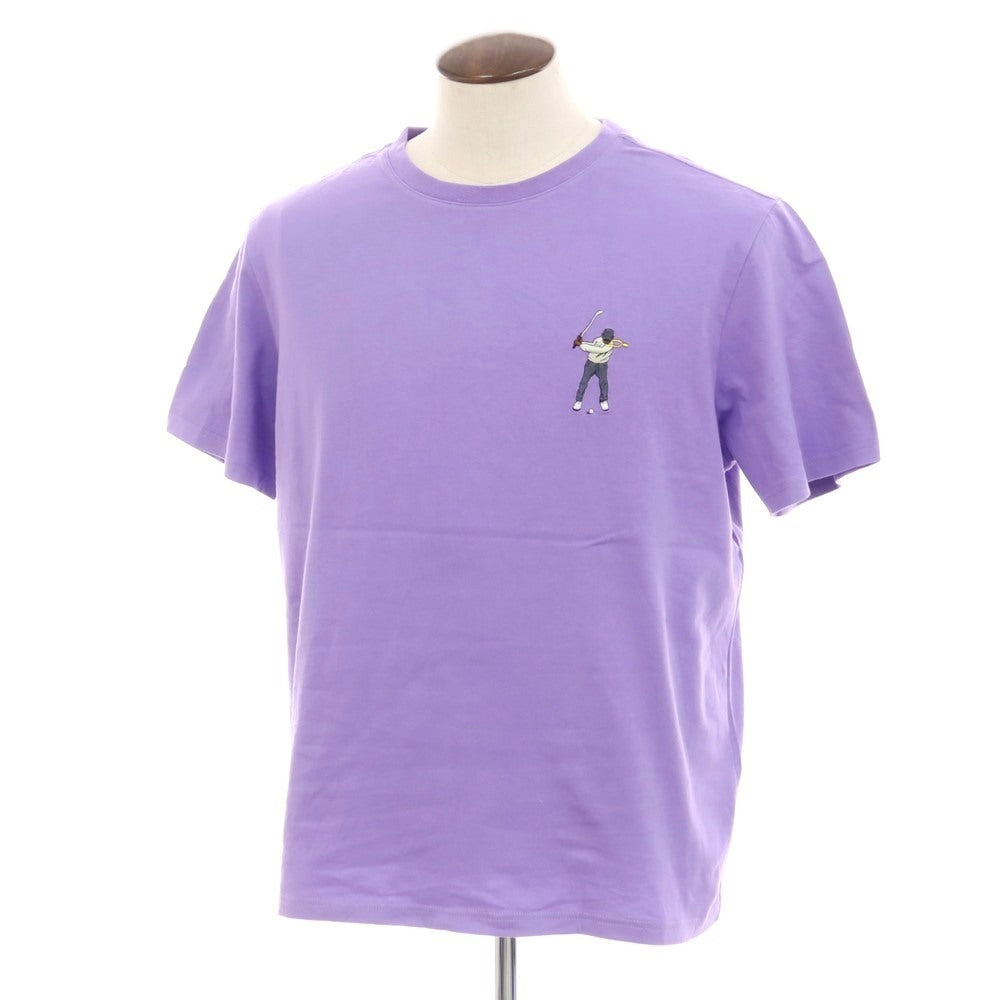 【中古】イーストサイドゴルフ Eastside Golf コットン クルーネック 半袖Tシャツ ライトパープル【 XL 】【 状態ランクB 】【 メンズ 】