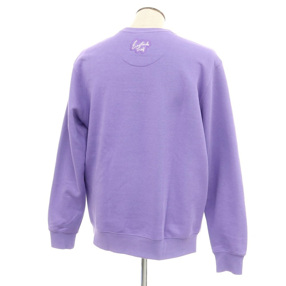 【中古】イーストサイドゴルフ Eastside Golf コットンポリエステル クルーネック スウェット パープル【 XL 】【 状態ランクB 】【 メンズ 】