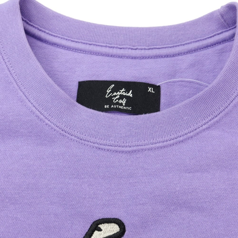 【中古】イーストサイドゴルフ Eastside Golf コットンポリエステル クルーネック スウェット パープル【 XL 】【 状態ランクB 】【 メンズ 】