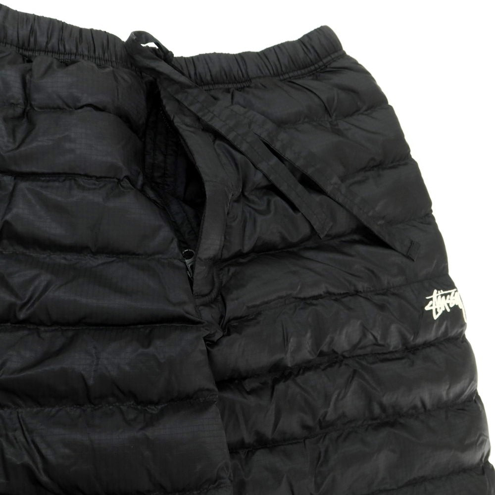 【中古】ステューシー STUSSY × NIKE Insulated Pants ナイロン 中綿 イージーパンツ ブラック【サイズXL】【BLK】【A/W】【状態ランクB】【メンズ】