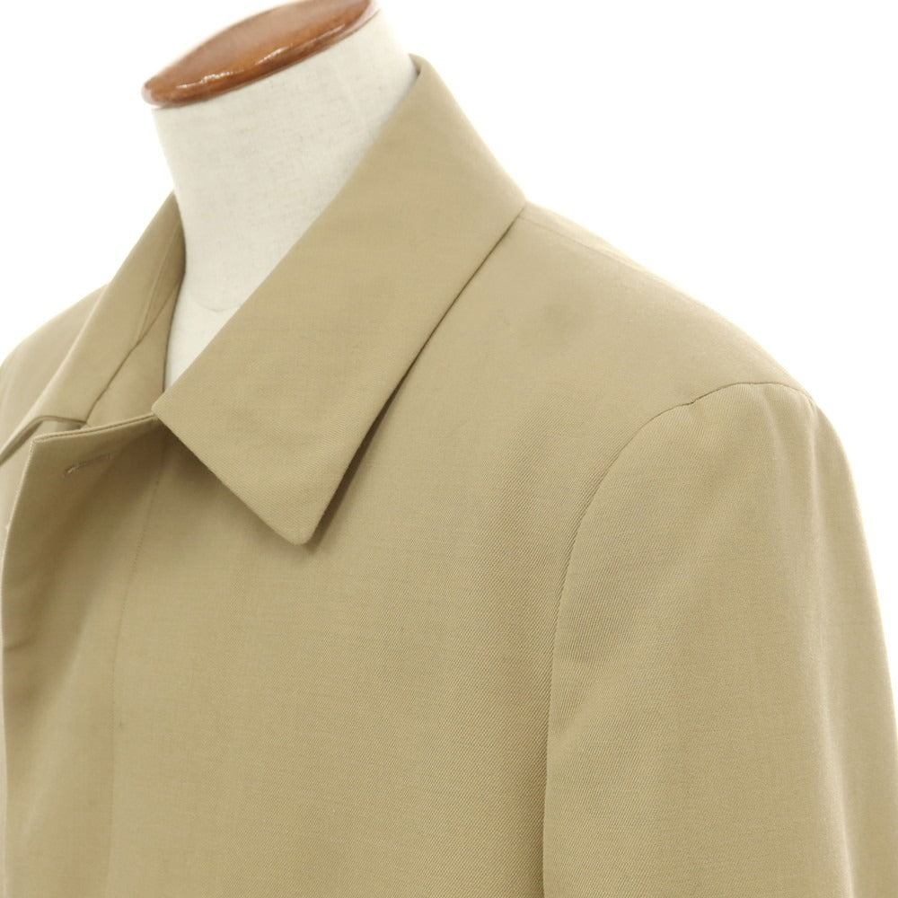【中古】リバーバレイト REVERBERATE 2024年秋冬 ウール ステンカラーコート ベージュ【 2 】【 状態ランクA 】【 メンズ 】