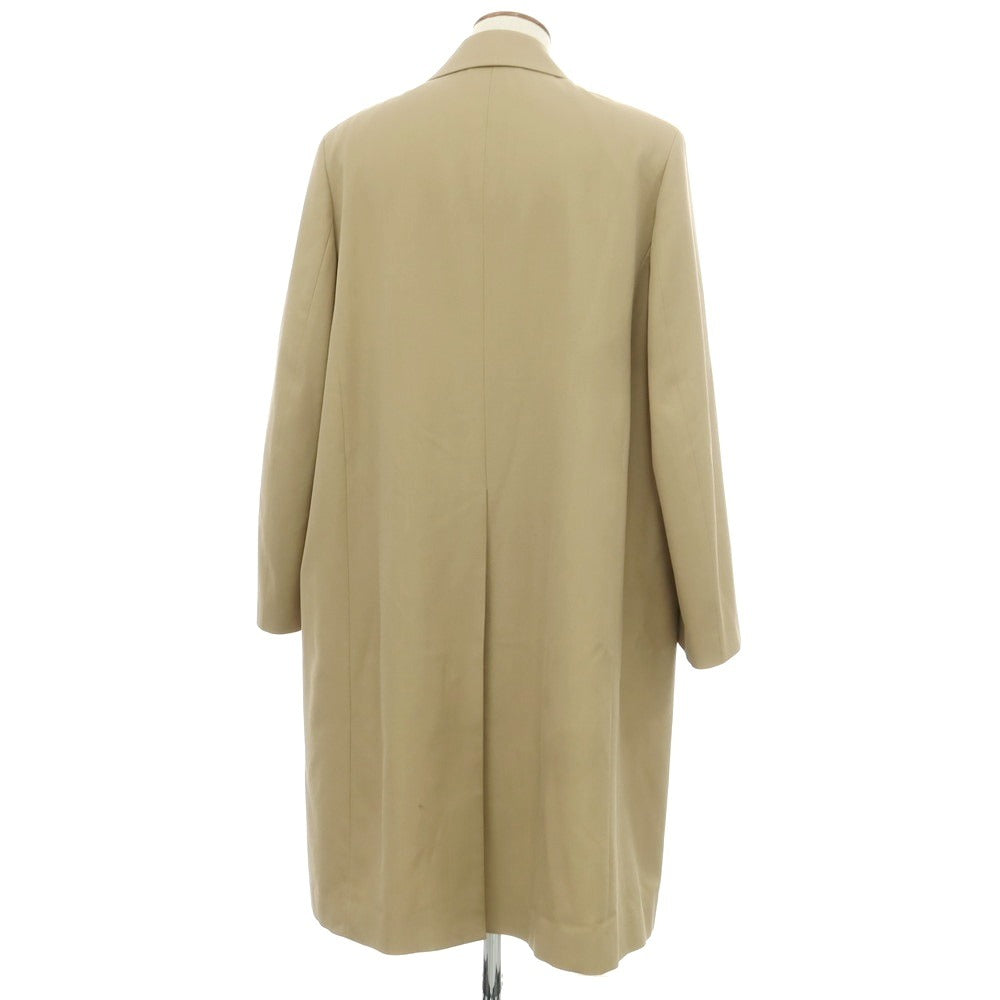 【中古】リバーバレイト REVERBERATE 2024年秋冬 ウール ステンカラーコート ベージュ【 2 】【 状態ランクA 】【 メンズ 】