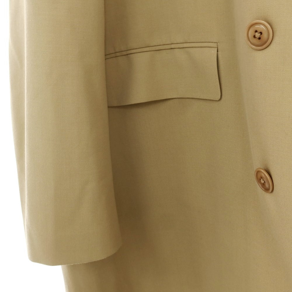 【中古】リバーバレイト REVERBERATE 2024年秋冬 ウール ステンカラーコート ベージュ【 2 】【 状態ランクA 】【 メンズ 】