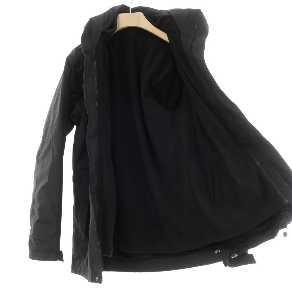 【中古】バーク BARK ポリエステル フリースライナー付 スタンドカラーコート ブラック【 M 】【 状態ランクA 】【 メンズ 】