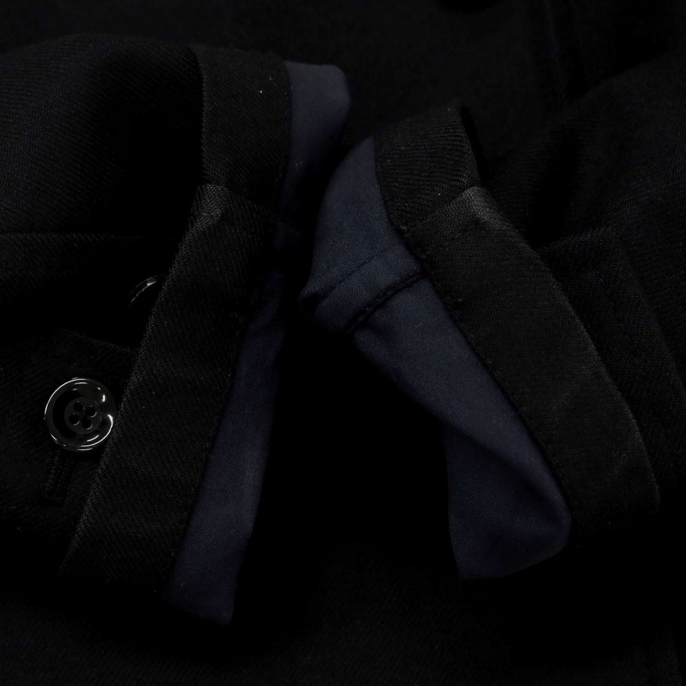 【中古】ジャーナルスタンダード レリューム JOURNAL STANDARD relume ウール フーデッドコート ブラック【 L 】【 状態ランクB 】【 メンズ 】