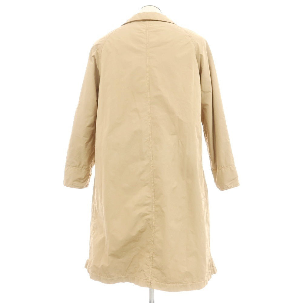 【中古】サイベーシックス SCYE BASICS ポリエステルナイロン ステンカラーコート ベージュ【 40 】【 状態ランクC 】【 メンズ 】