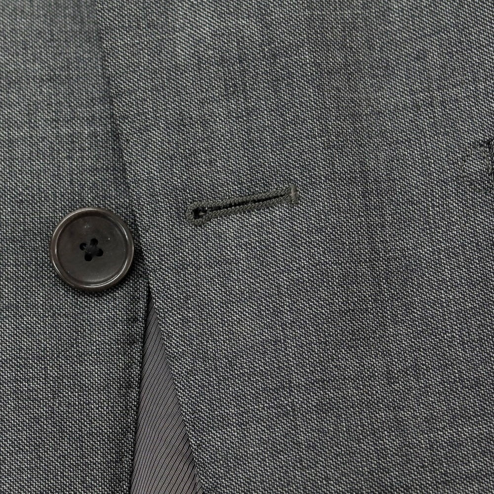 【中古】エディフィス EDIFICE SUPER110’S ウール 3つボタン テーラードジャケット グレー【 42 】【 状態ランクC 】【 メンズ 】