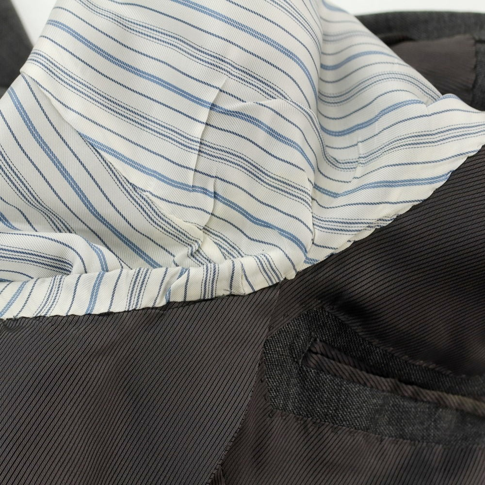 【中古】エディフィス EDIFICE SUPER110’S ウール 3つボタン テーラードジャケット グレー【 42 】【 状態ランクC 】【 メンズ 】