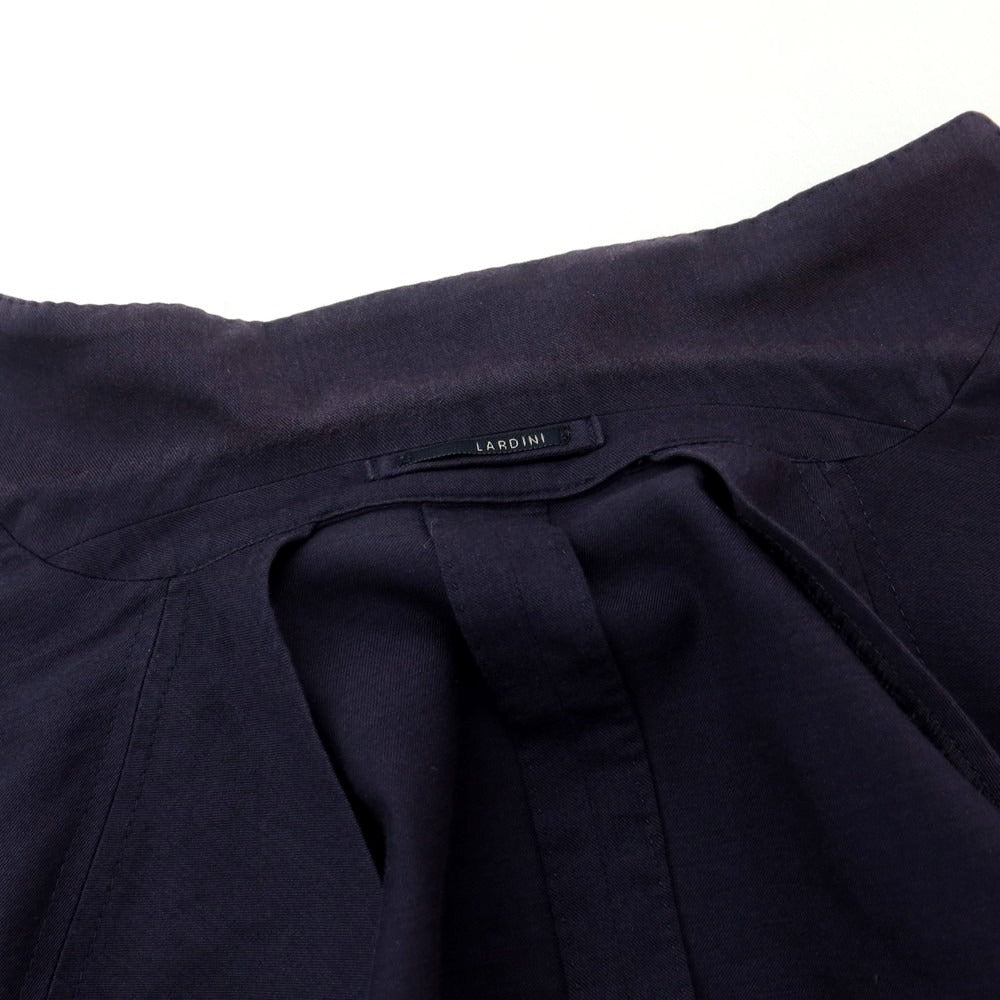 【中古】ラルディーニ LARDINI ウールコットン 3つボタン テーラードジャケット ネイビー【 46 】【 状態ランクC 】【 メンズ 】