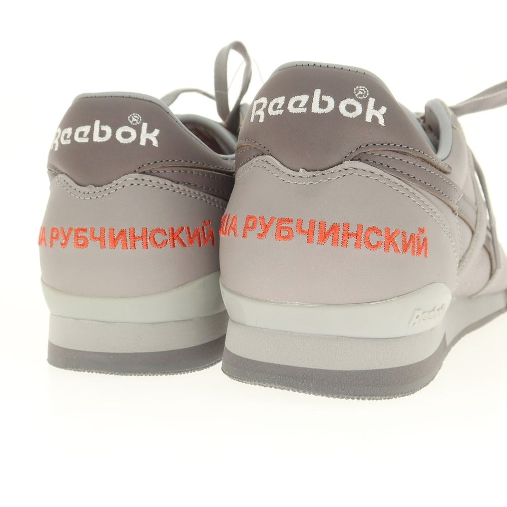 【中古】【未使用】ゴーシャラブチンスキー Gosha Rubchinskiy × REEBOK PHASE 1 PRO G レザー スニーカー グレー【 10 1/2 】【 状態ランクS 】【 メンズ 】