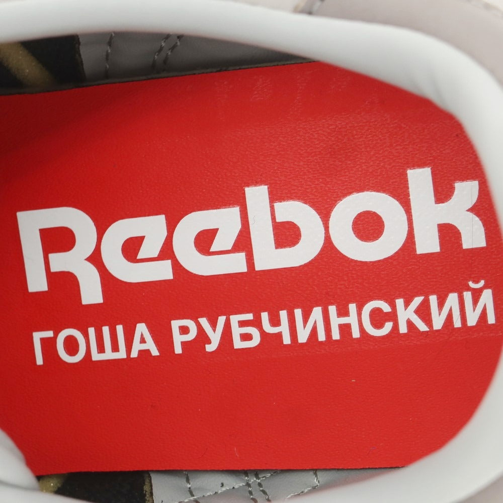 【中古】【未使用】ゴーシャラブチンスキー Gosha Rubchinskiy × REEBOK PHASE 1 PRO G レザー スニーカー グレー【 10 1/2 】【 状態ランクS 】【 メンズ 】