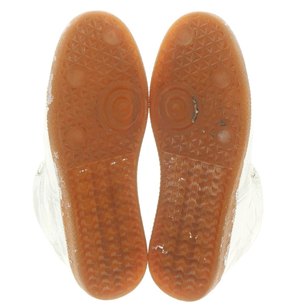 【中古】マルタンマルジェラ22 Martin Margiela 22 ペンキ ハイカットスニーカー ホワイト【 43 】【 状態ランクB 】【 メンズ 】