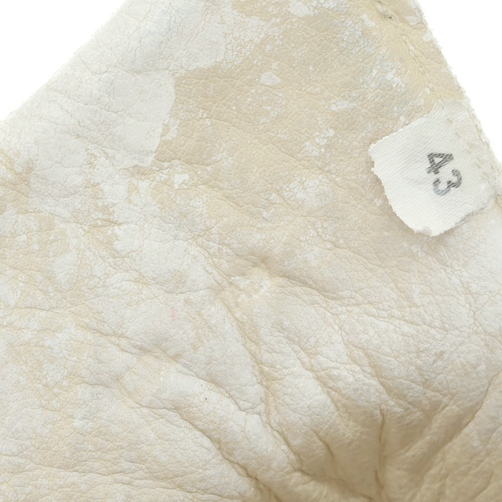 【中古】マルタンマルジェラ22 Martin Margiela 22 ペンキ ハイカットスニーカー ホワイト【 43 】【 状態ランクB 】【 メンズ 】