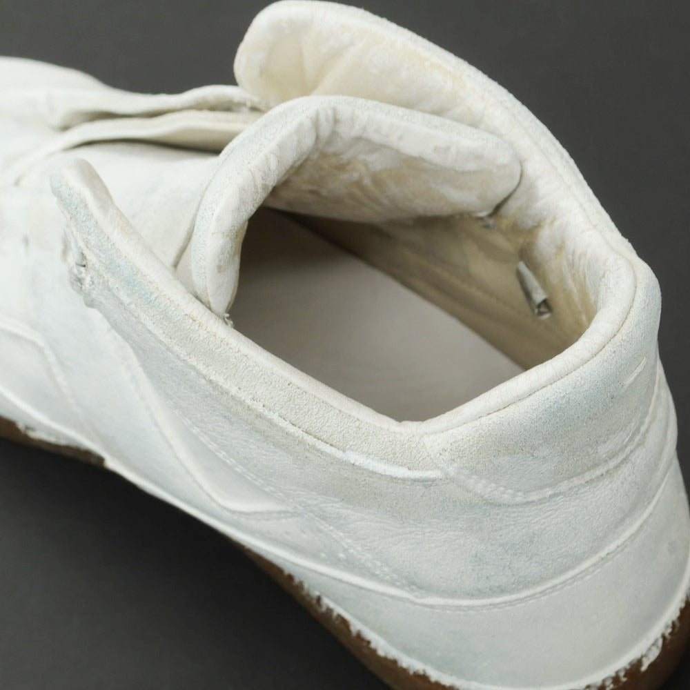 【中古】マルタンマルジェラ22 Martin Margiela 22 ペンキ ハイカットスニーカー ホワイト【 43 】【 状態ランクB 】【 メンズ 】