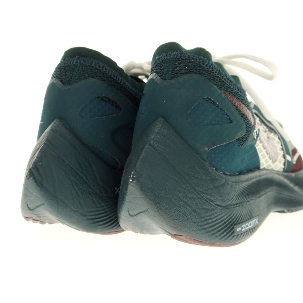 【中古】ギャクソウ GYAKUSOU ZOOM X VAPOR FLY NEXT%2 スニーカー ダークグリーンxバーガンディ【 29cm 】【 状態ランクB 】【 メンズ 】