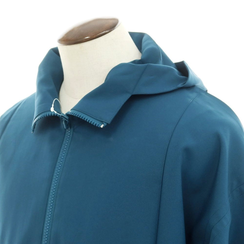 【中古】アイム メン IM MEN 2024年春夏 ジップアップ ブルゾン ブルーグリーン【 表記なし(L位) 】【 状態ランクA 】【 メンズ 】