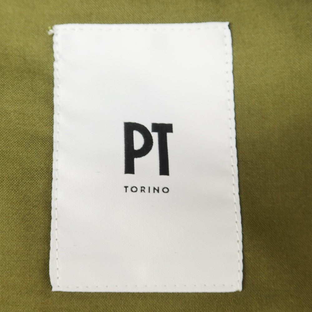 【中古】ピーティートリノ PT TORINO SUPER100’S ウール ドレススラックスパンツ ブラック【サイズ52】【BLK】【A/W】【状態ランクC】【メンズ】