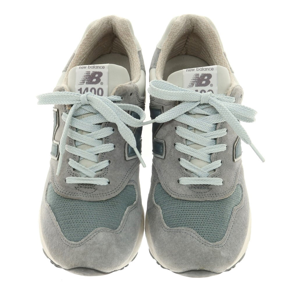 【中古】ニューバランス NEW BALANCE USA製 M1400SB スニーカー スティールブルー【 26.0cm 】【 状態ランクB 】【 メンズ 】