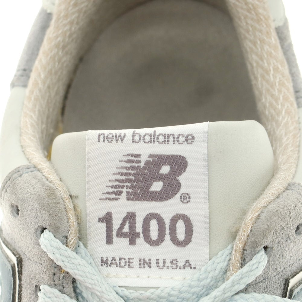 【中古】ニューバランス NEW BALANCE USA製 M1400SB スニーカー スティールブルー【 26.0cm 】【 状態ランクB 】【 メンズ 】