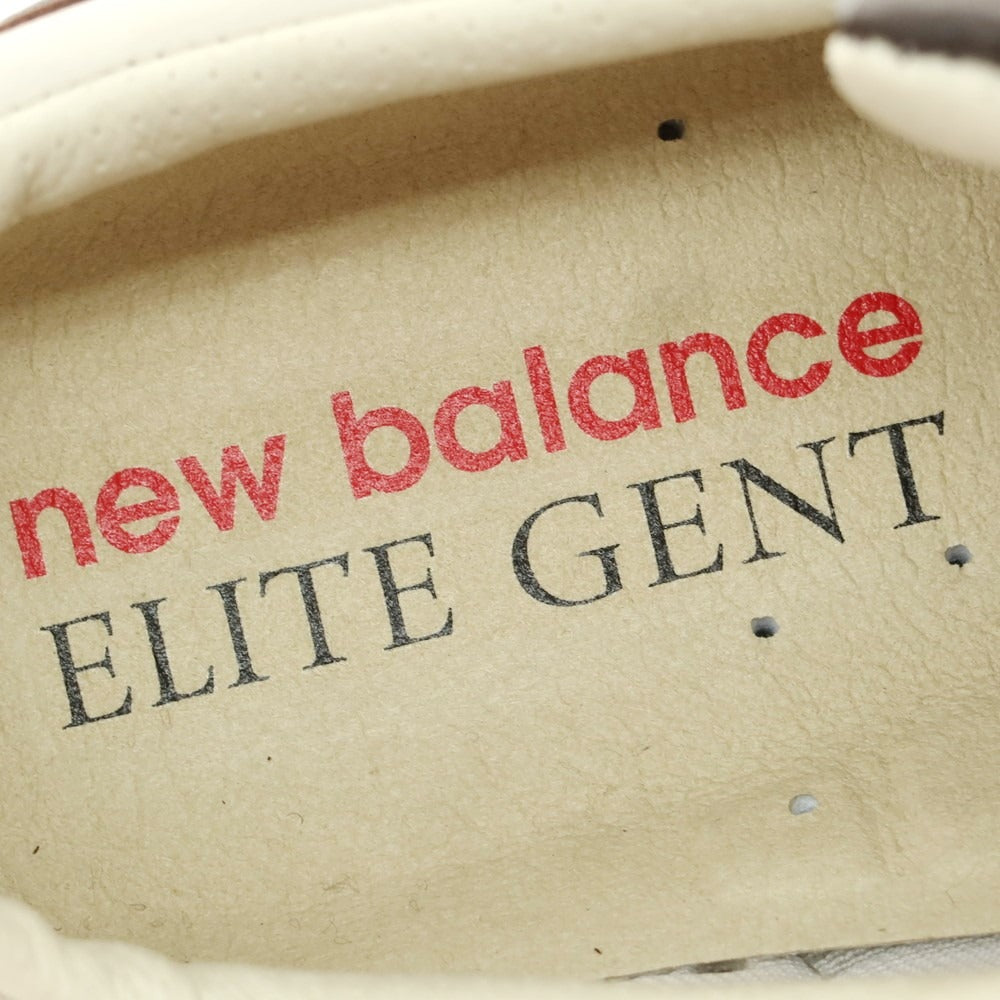 【中古】【未使用】ニューバランス NEW BALANCE 英国製 M1500GNB レザー スニーカー ブラウン系【 25.5cm 】【 状態ランクS 】【 メンズ 】