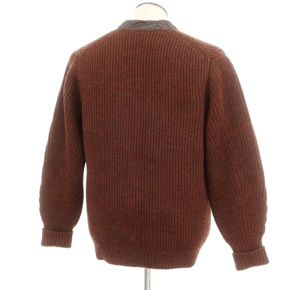 【中古】コセイ COSEI ミドルゲージウール カーディガン ブラウン【 3 】【 状態ランクB 】【 メンズ 】