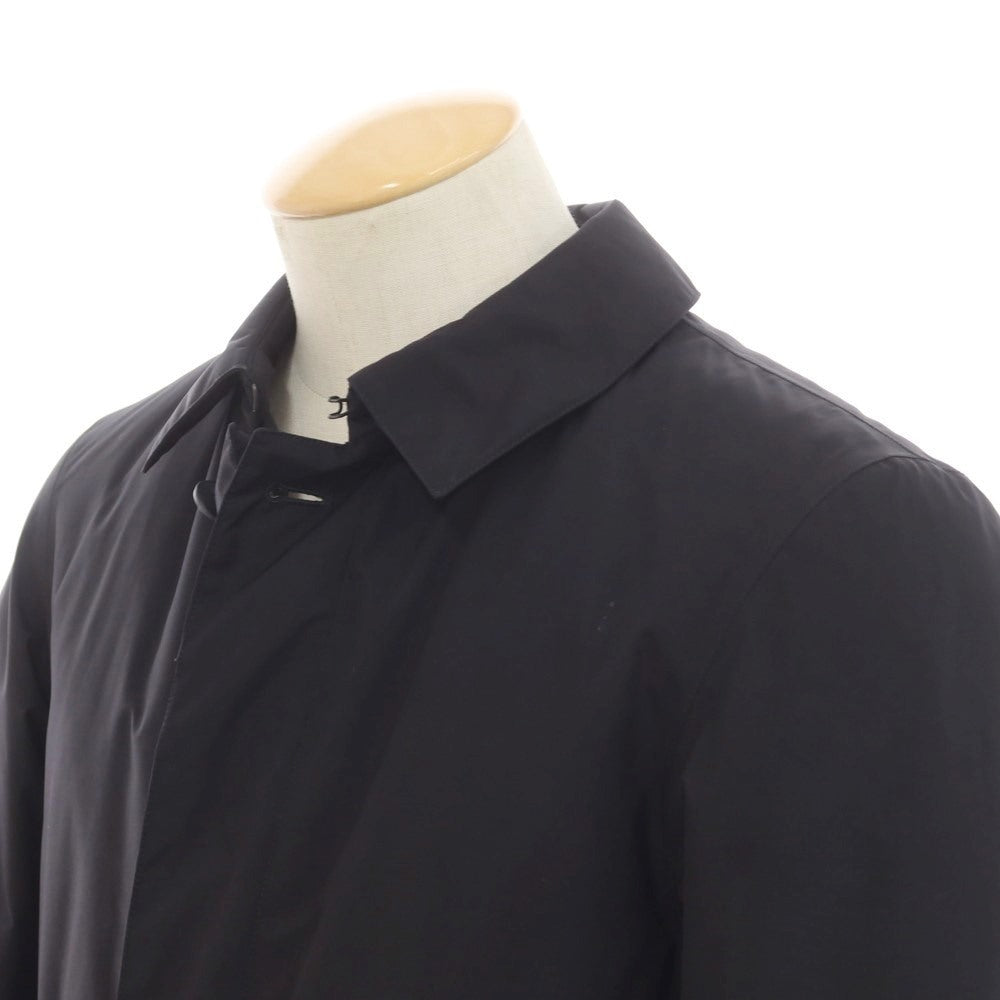 【中古】ヘルノ Herno Laminar GORE-TEX ステンカラー ダウンコート ブラック【 44 】【 状態ランクB 】【 メンズ 】