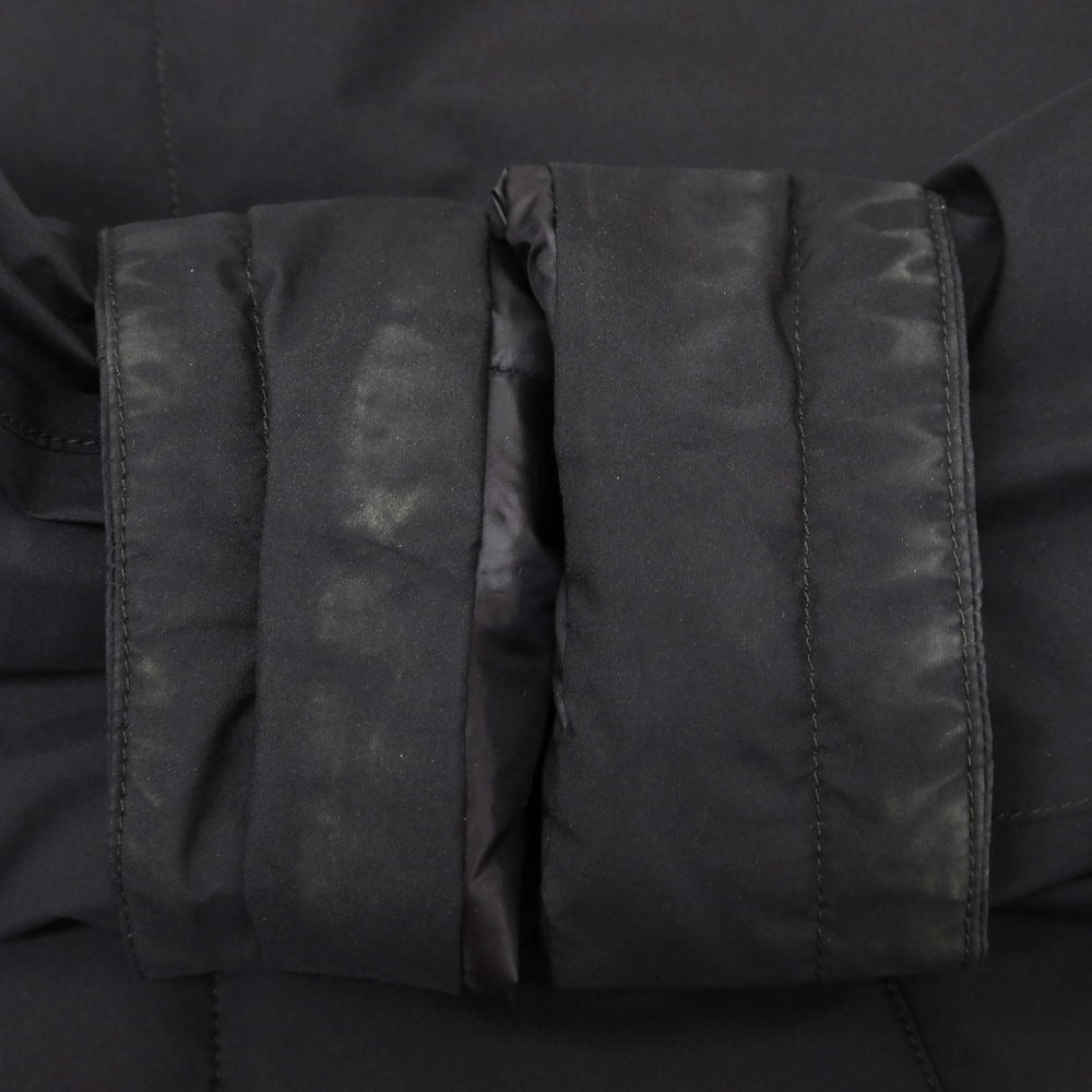 【中古】ヘルノ Herno Laminar GORE-TEX ステンカラー ダウンコート ブラック【 44 】【 状態ランクB 】【 メンズ 】