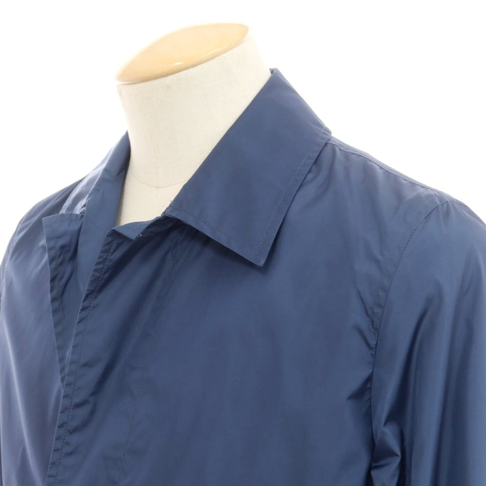 【中古】シーラップ Sealup ナイロン ステンカラーコート ダークブルー【 44 】【 状態ランクB 】【 メンズ 】
