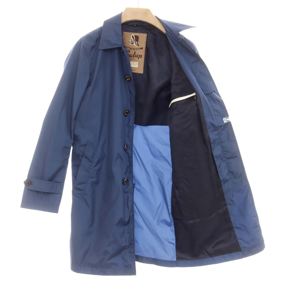 【中古】シーラップ Sealup ナイロン ステンカラーコート ダークブルー【 44 】【 状態ランクB 】【 メンズ 】