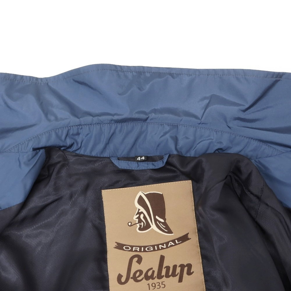 【中古】シーラップ Sealup ナイロン ステンカラーコート ダークブルー【 44 】【 状態ランクB 】【 メンズ 】