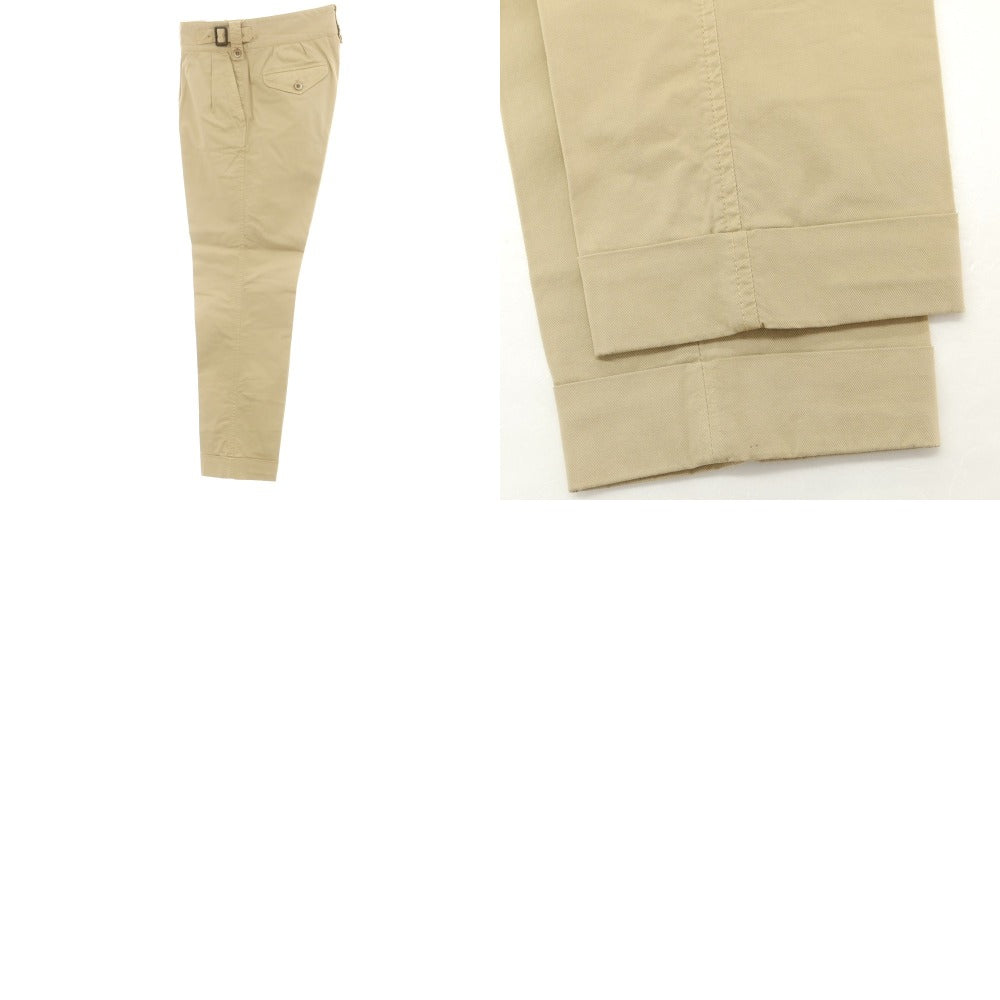 【中古】ジーティーアー G.T.A コットン カジュアルスラックスパンツ ベージュ【 44 】【 状態ランクB 】【 メンズ 】