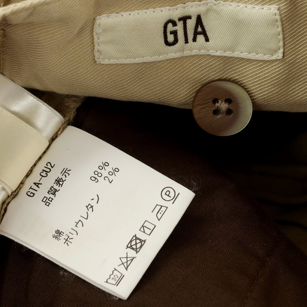 【中古】ジーティーアー G.T.A コットン カジュアルスラックスパンツ ベージュ【 44 】【 状態ランクB 】【 メンズ 】