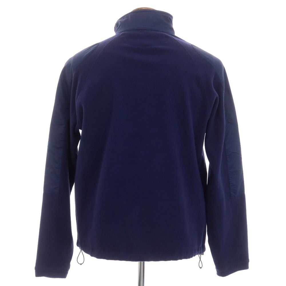 【中古】ポロゴルフ POLO GOLF ポリエステル ジップアップ フリースジャケット ネイビー【サイズM】【NVY】【A/W】【状態ランクB】【メンズ】