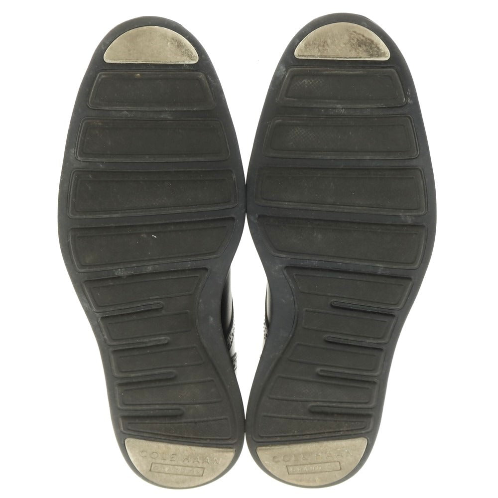 【中古】コールハーン COLE HAAN OG ENERGY MERID SHORTWING OX ドレス スニーカー ブラック【 27.5E 】【 状態ランクB 】【 メンズ 】