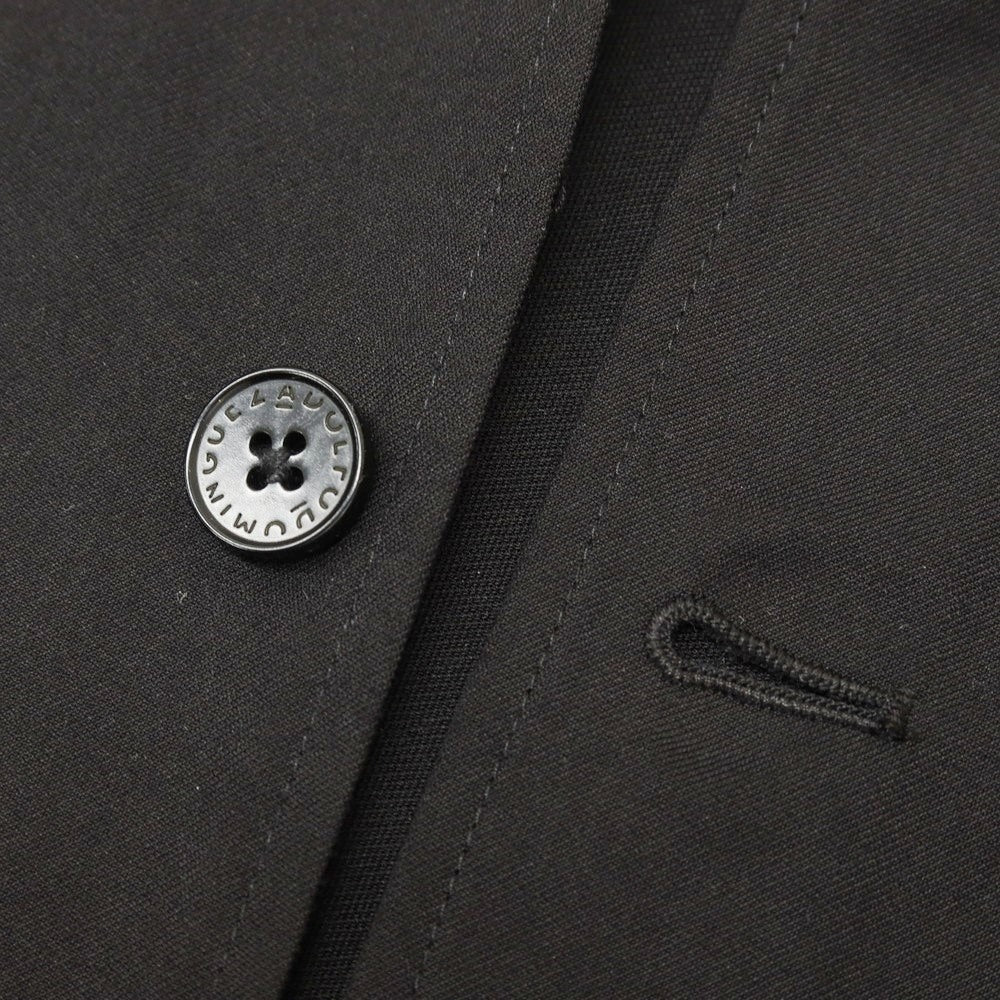 【中古】アドルフォドミンゲス ADOLFO DOMINGUEZ ポリエステルレーヨン オープンカラー カジュアルシャツ ブラック【 S 】【 状態ランクB 】【 メンズ 】