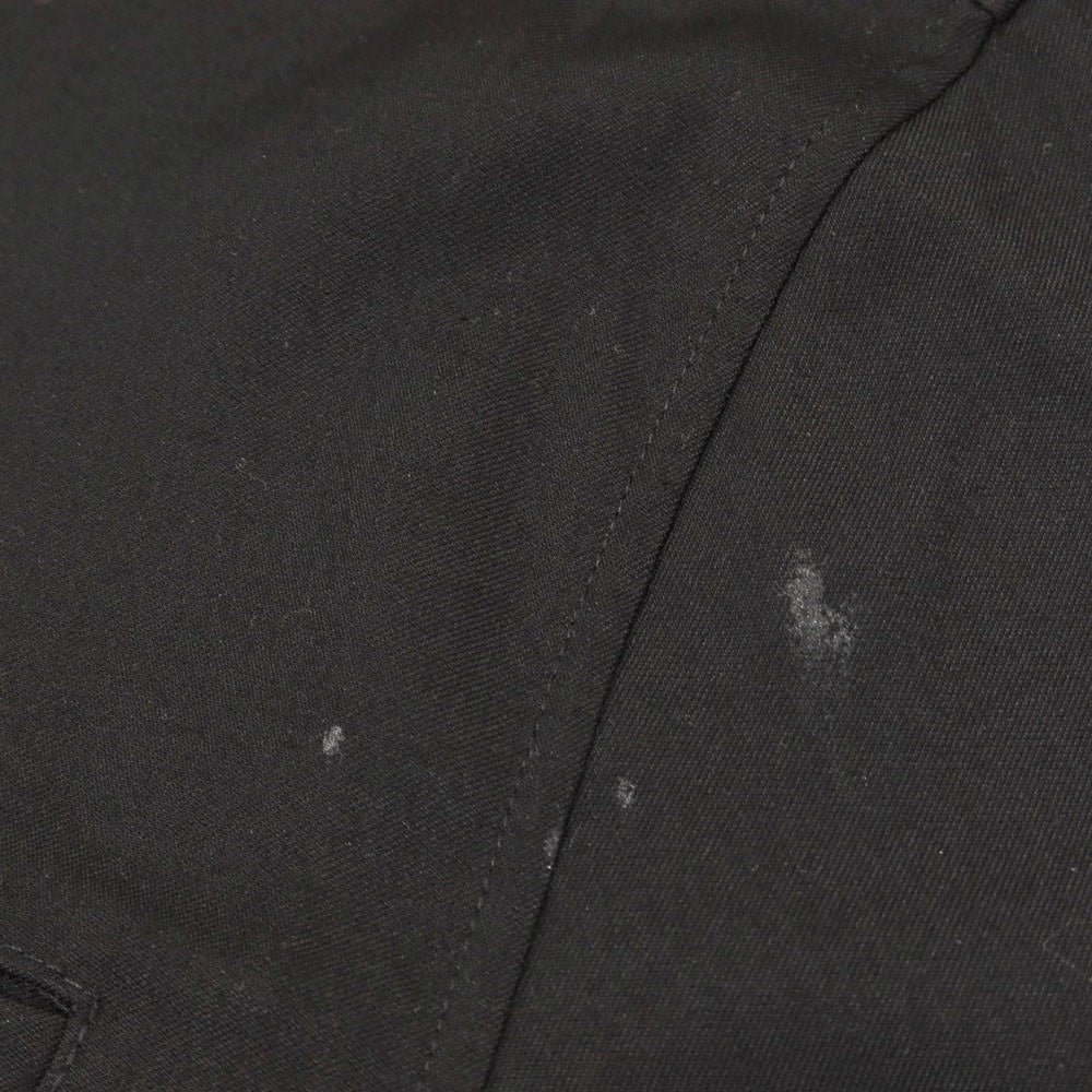 【中古】アドルフォドミンゲス ADOLFO DOMINGUEZ ポリエステルレーヨン オープンカラー カジュアルシャツ ブラック【 S 】【 状態ランクB 】【 メンズ 】