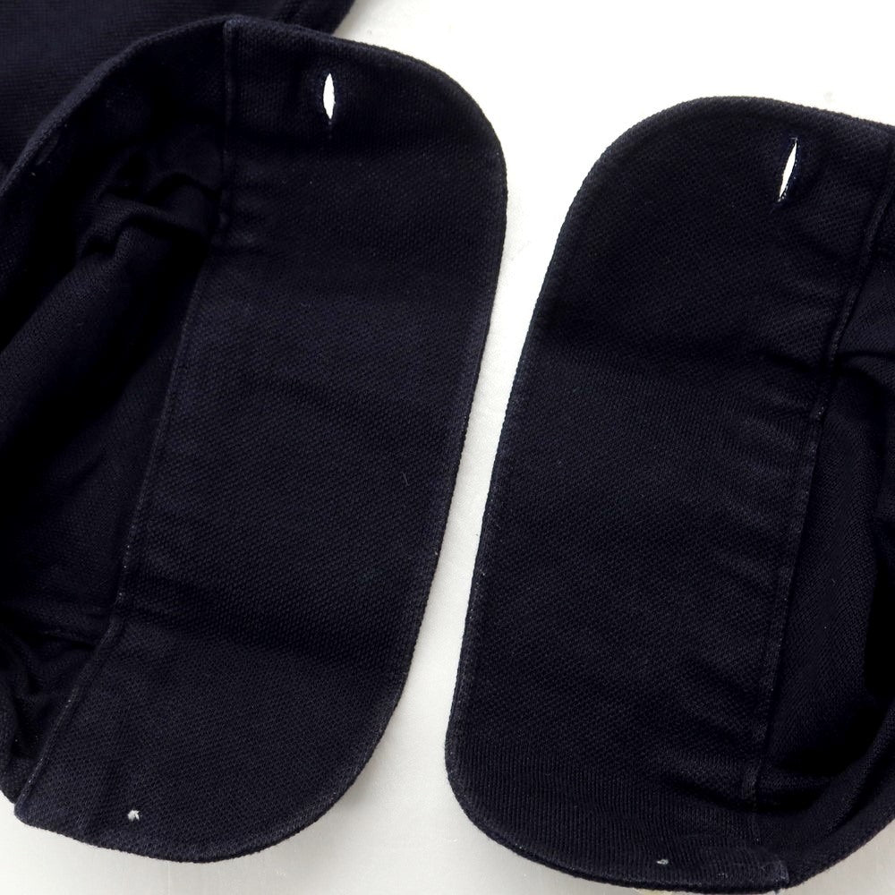 【中古】リベラーノ&リベラーノ LIVERANO&LIVERANO コットン 長袖ポロシャツ ネイビー【サイズS】【NVY】【S/S/A/W】【状態ランクC】【メンズ】