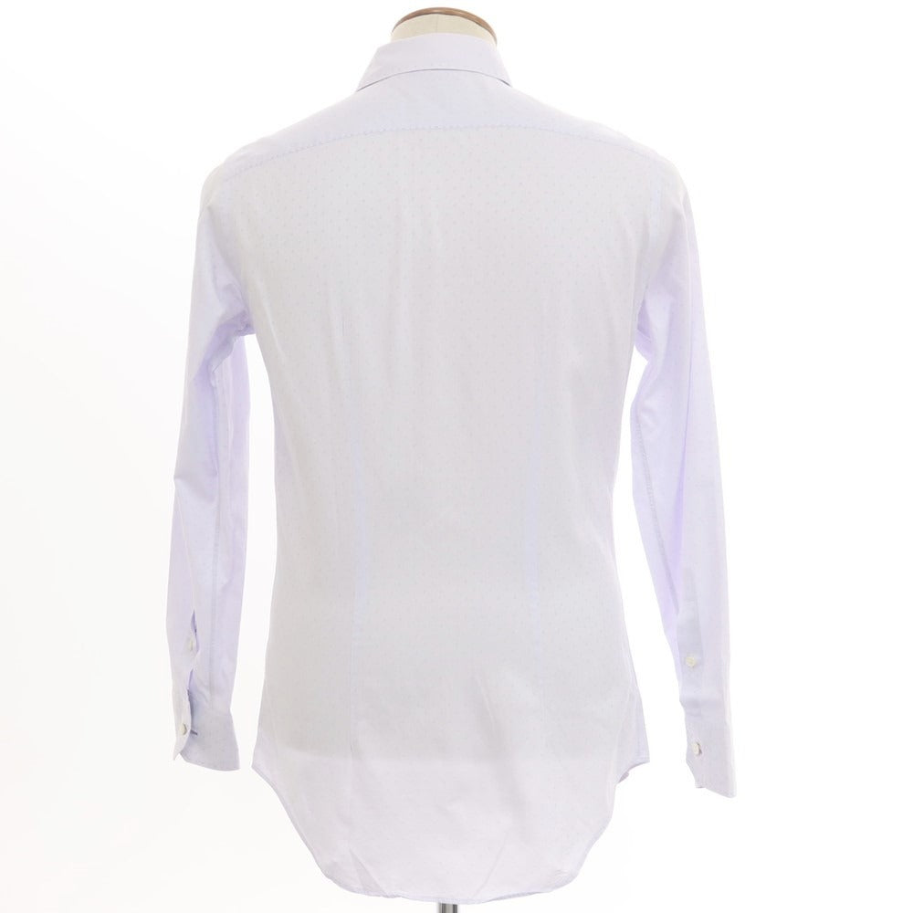 【中古】ポールスミス Paul Smith コットン ワイドカラー カジュアルシャツ ラベンダー【 M 】【 状態ランクB 】【 メンズ 】