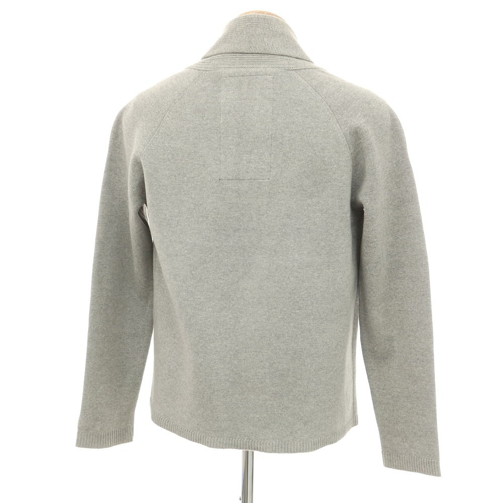 【中古】ヴィンテージフィフティーファイブ VINTAGE55 ウール系 ショールカラー カーディガン グレー【サイズ表記なし(S位)】【GRY】【A/W】【状態ランクB】【メンズ】