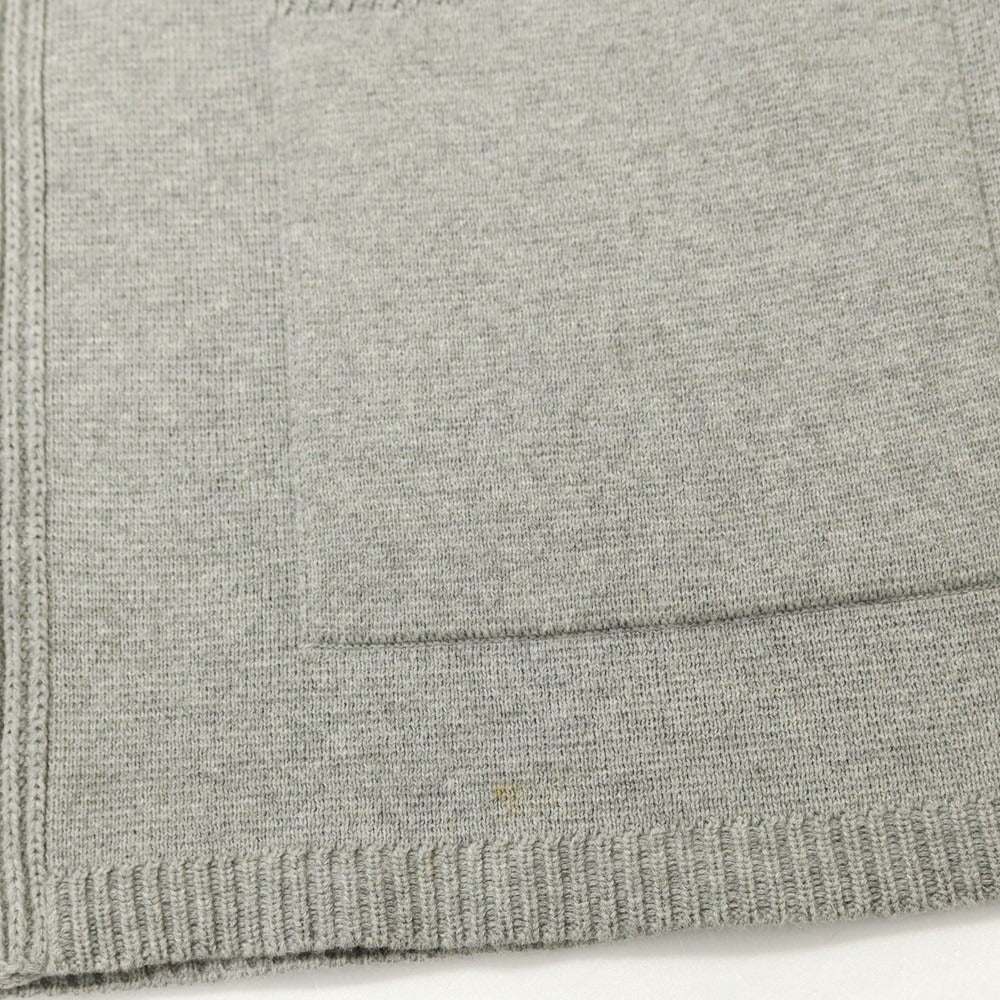 【中古】ヴィンテージフィフティーファイブ VINTAGE55 ウール系 ショールカラー カーディガン グレー【サイズ表記なし(S位)】【GRY】【A/W】【状態ランクB】【メンズ】