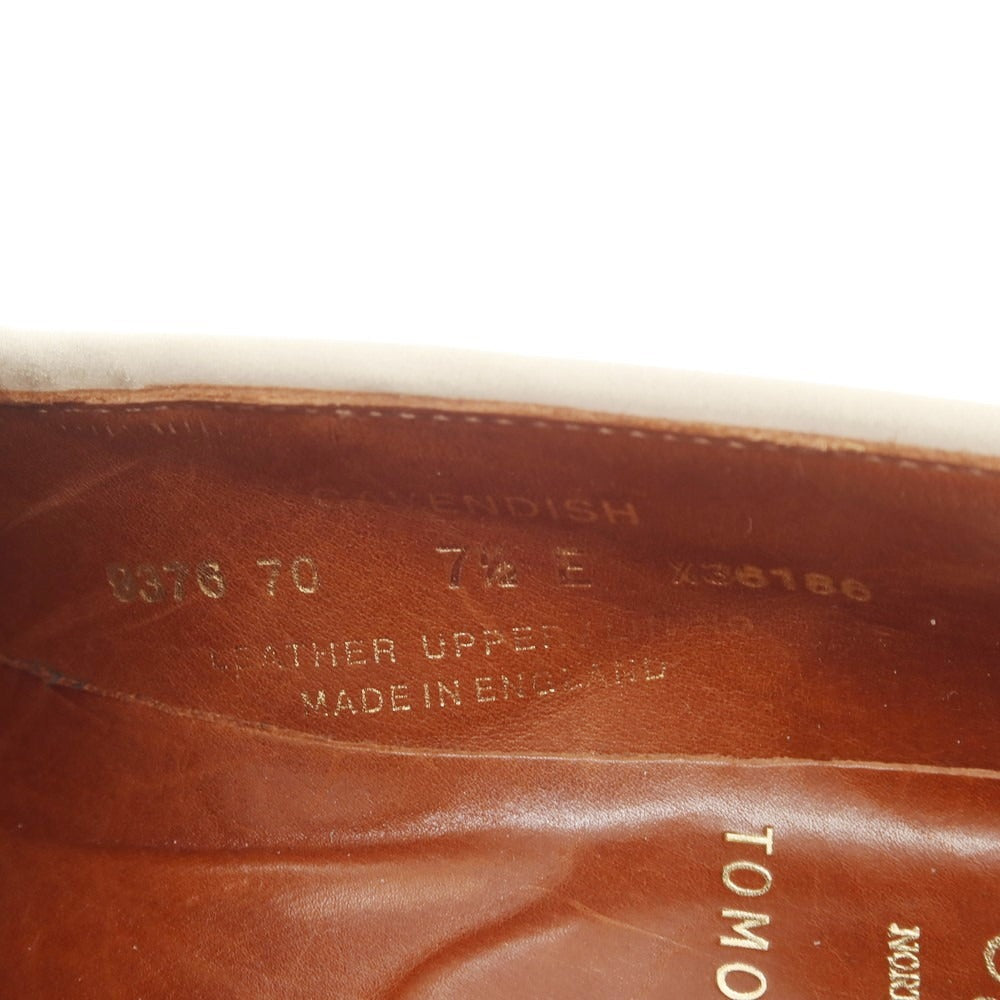 【中古】クロケットアンドジョーンズ CROCKETT&JONES CAVENDISH タッセル ローファー ホワイト【 7 1/2E 】【 状態ランクB 】【 メンズ 】