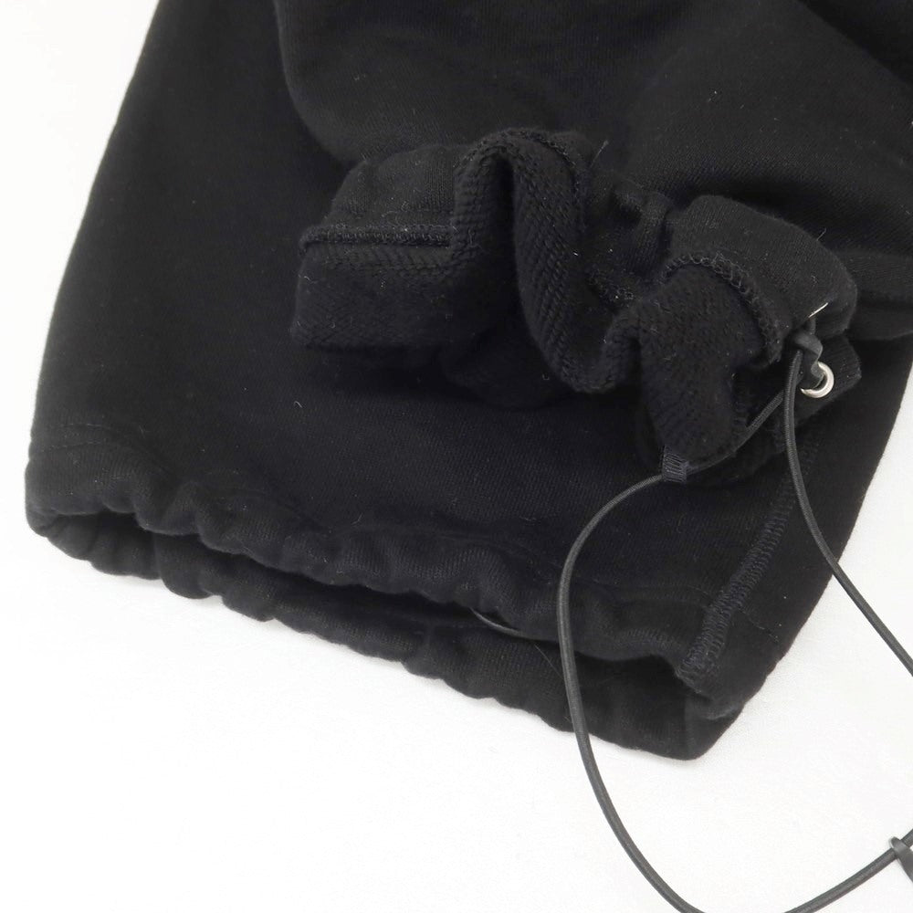 【中古】ワイルドシングス WILDTHINGS × thriftwear and fleamarkettourr × Firsthand 2024年秋冬 スウェットパンツ ブラック【サイズ表記なし(L位)】【BLK】【A/W】【状態ランクB】【メンズ】