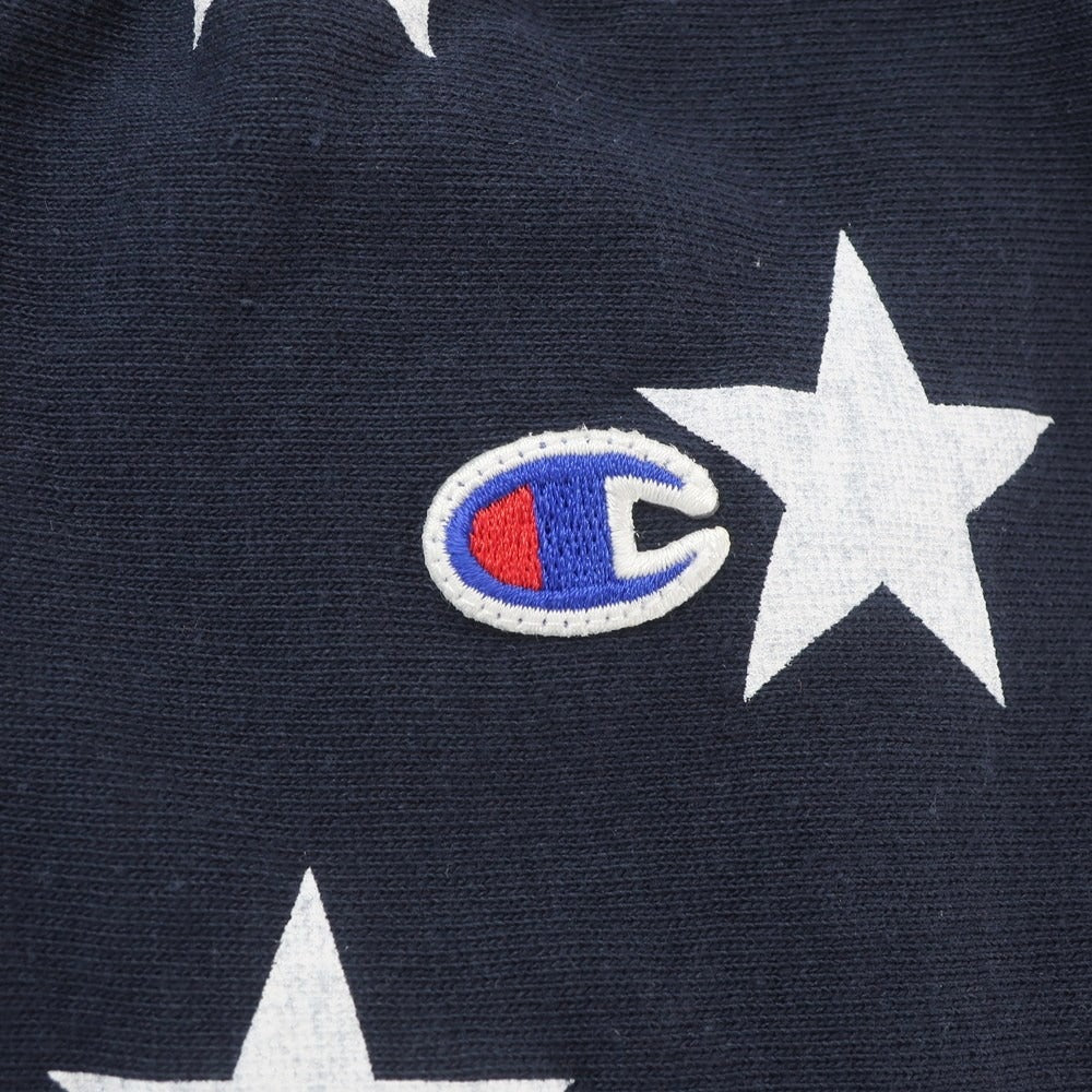 【中古】【未使用】チャンピオン Champion コットン ショートパンツ ネイビーxレッド【 M 】【 状態ランクS 】【 メンズ 】