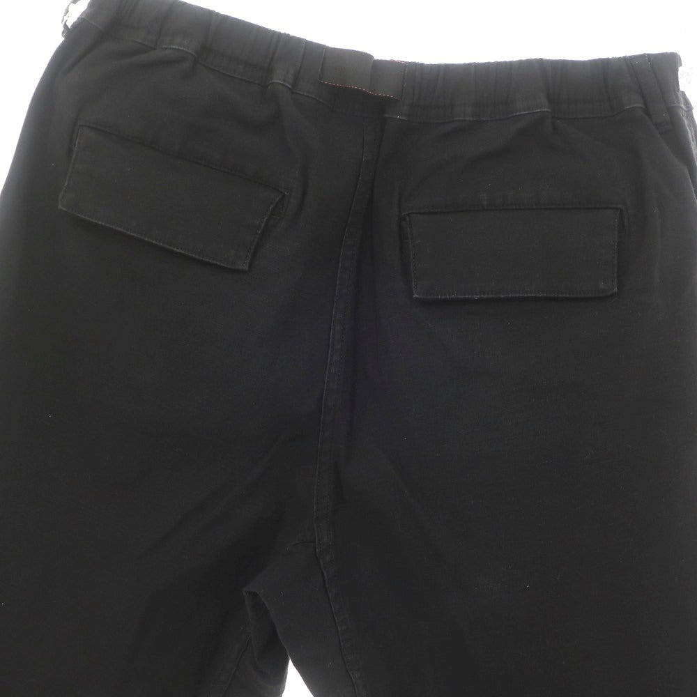 【中古】グラミチ Gramicci × BRIEFING ストレッチ コットン ショートパンツ ブラック【 L 】【 状態ランクB 】【 メンズ 】