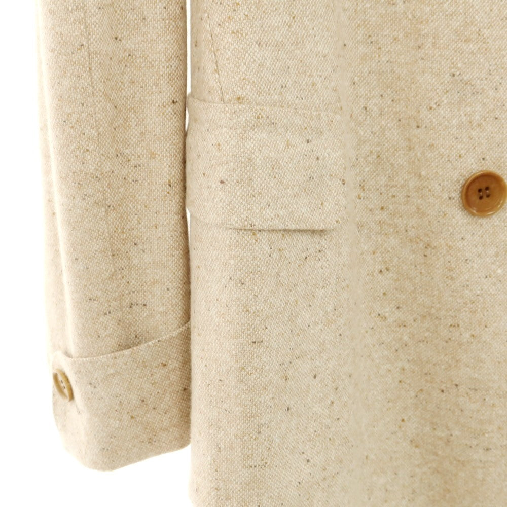 【新品アウトレット】ジョンストンズ JOHNSTONS カシミヤ ステンカラーコート ライトベージュ【 表記なし(M位) 】【 状態ランクN- 】【 メンズ 】