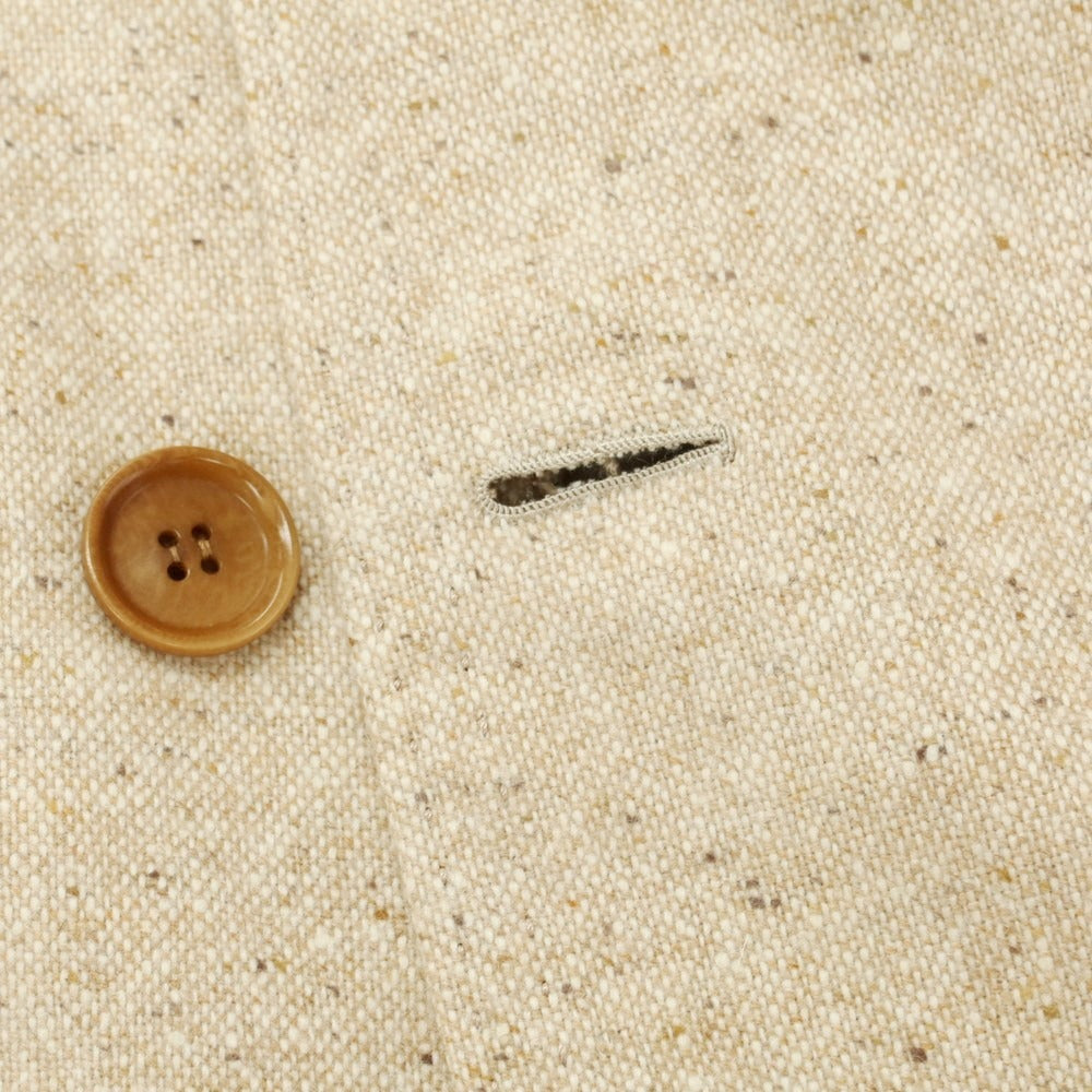 【新品アウトレット】ジョンストンズ JOHNSTONS カシミヤ ステンカラーコート ライトベージュ【 表記なし(M位) 】【 状態ランクN- 】【 メンズ 】